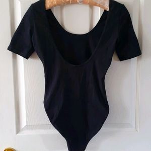 American Apparel Black Bodysuit